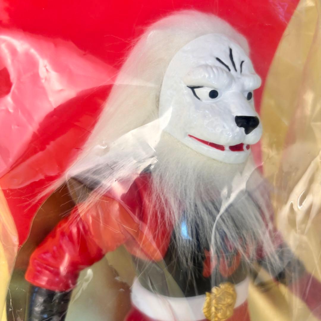 メディコム・トイ　ピープロレトロソフビ　快傑ライオン丸植毛版　マルサン/ブルマァ