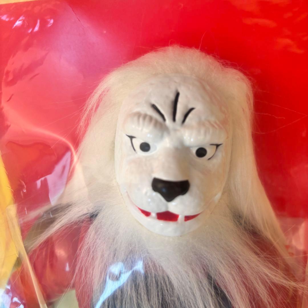 メディコム・トイ　ピープロレトロソフビ　快傑ライオン丸植毛版　マルサン/ブルマァ