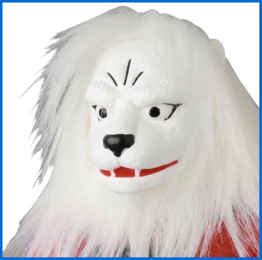 メディコム・トイ　ピープロレトロソフビ　快傑ライオン丸植毛版　マルサン/ブルマァ