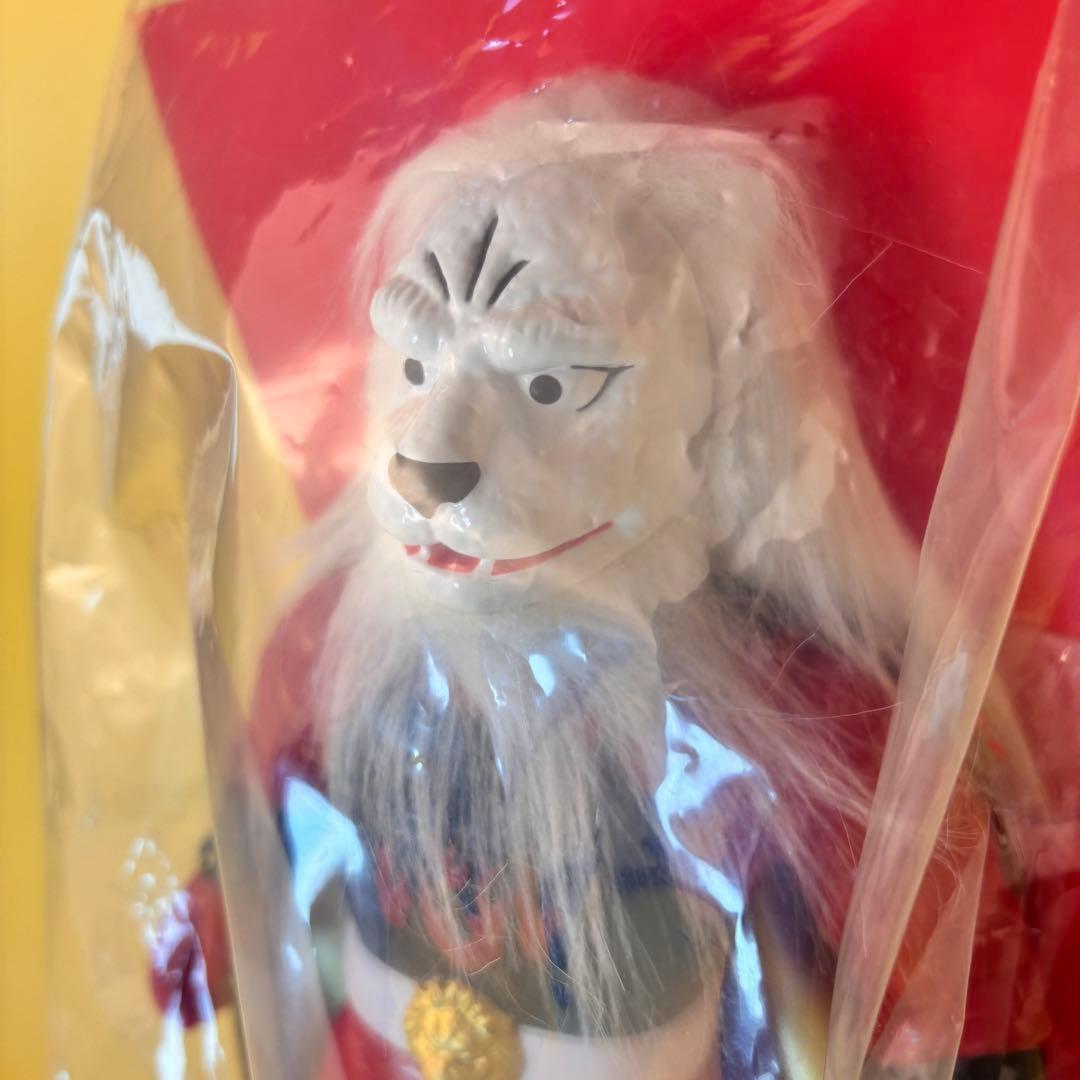 メディコム・トイ　ピープロレトロソフビ　快傑ライオン丸植毛版　マルサン/ブルマァ