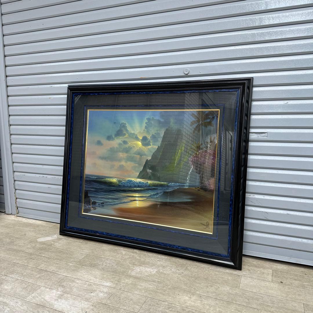 ジョン・アル・ホーグ 朝の訪れ　サイン入り　　希少