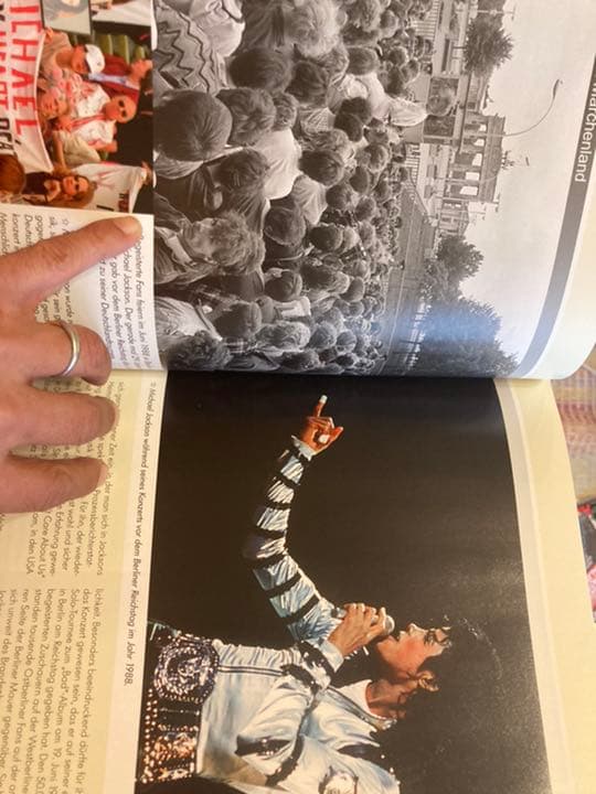 マイケルジャクソン　ドイツ本　remenber the time