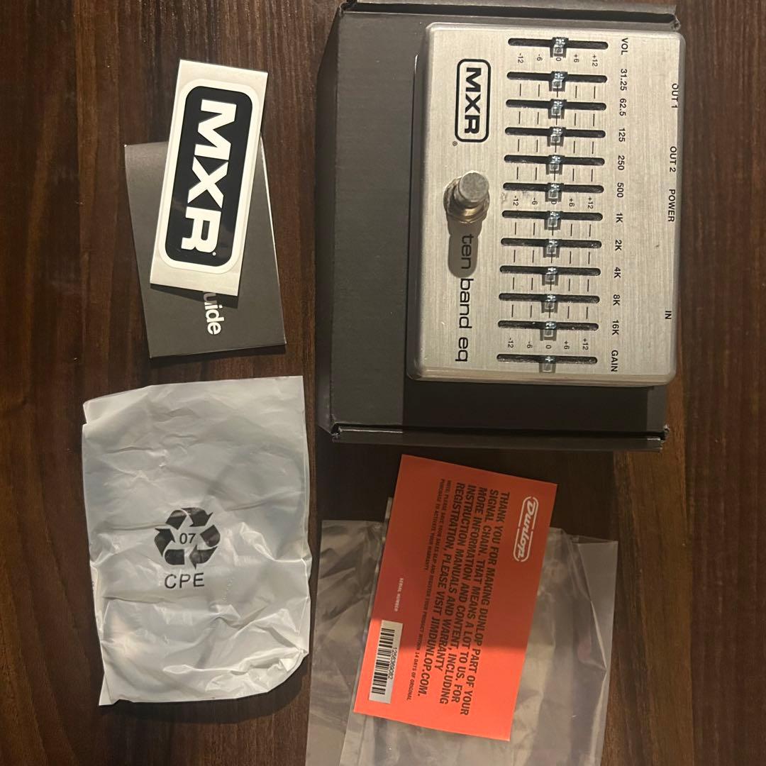 MXR ten band eq 箱あり