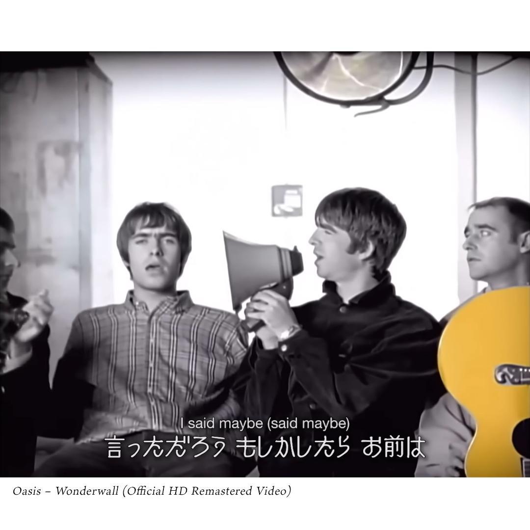 M*i様 Oasis Wonderwall Silhouette Tシャツ XL