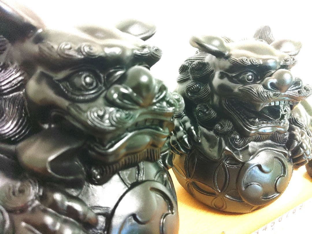 狛犬　獅子　シーサ置物