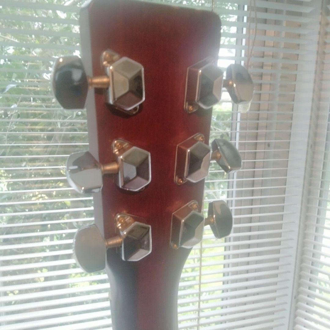 ◆MORRIS アコースティックギターND201（ケース付&ピック付き）◆