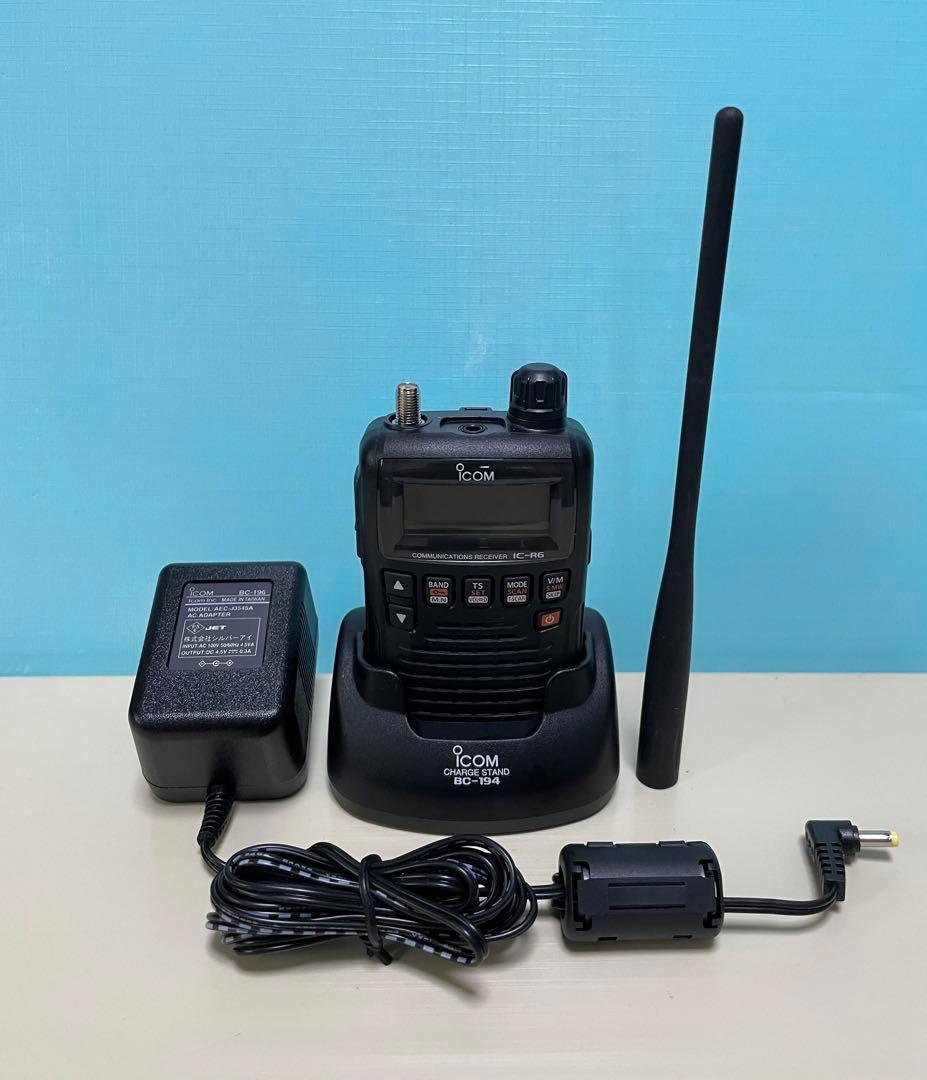 ICOM 広帯域ハンディ受信機 IC-R6