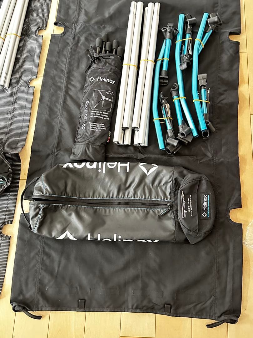 ヘリノックス　コットワンコンバーチブル　ハイレッグ/ライトコット セット