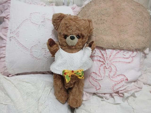 可愛い　アンティークベア　フランス　テディベア　☆　おでこちゃん