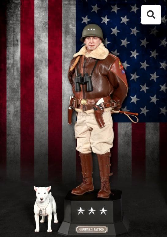 1/6ヘッド・スーパーリアルパットン将軍ブルテリア新品未使用