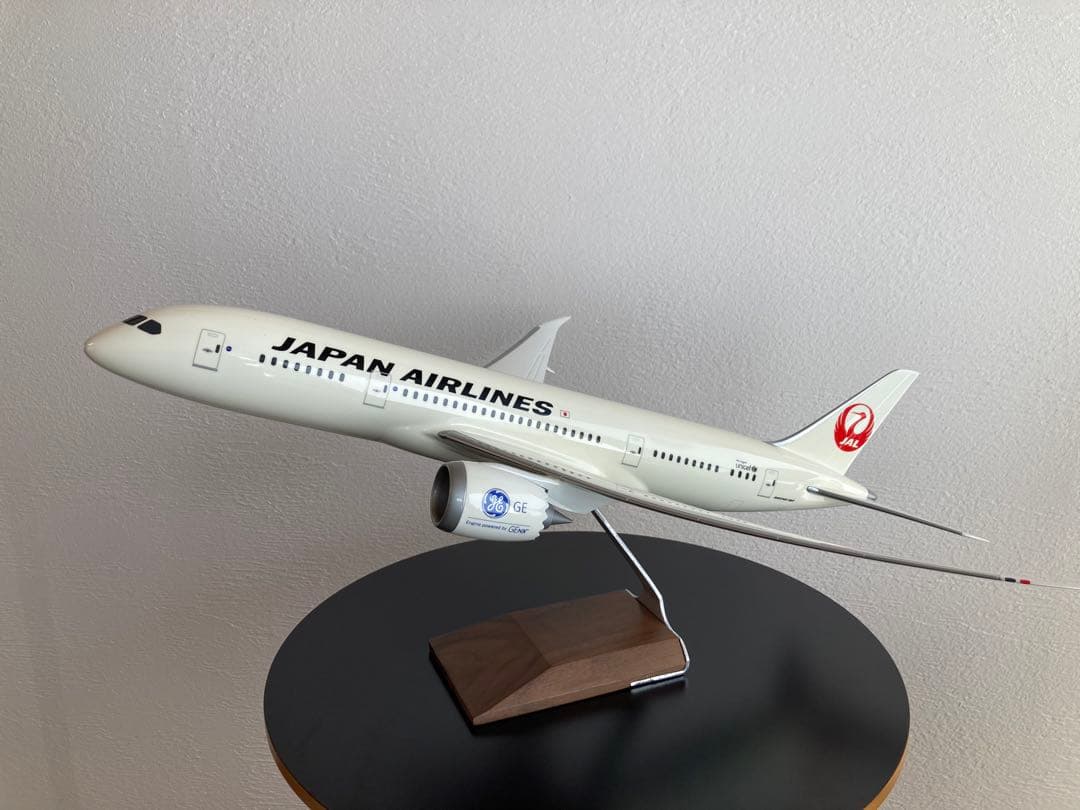 【超レア】PACMINパックミンJALB787-8 1/100デスクトップモデル