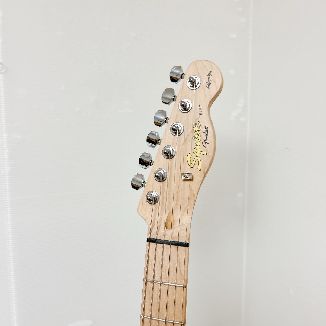 美品 Squier スクワイヤー Telecaster テレキャスター ホワイト