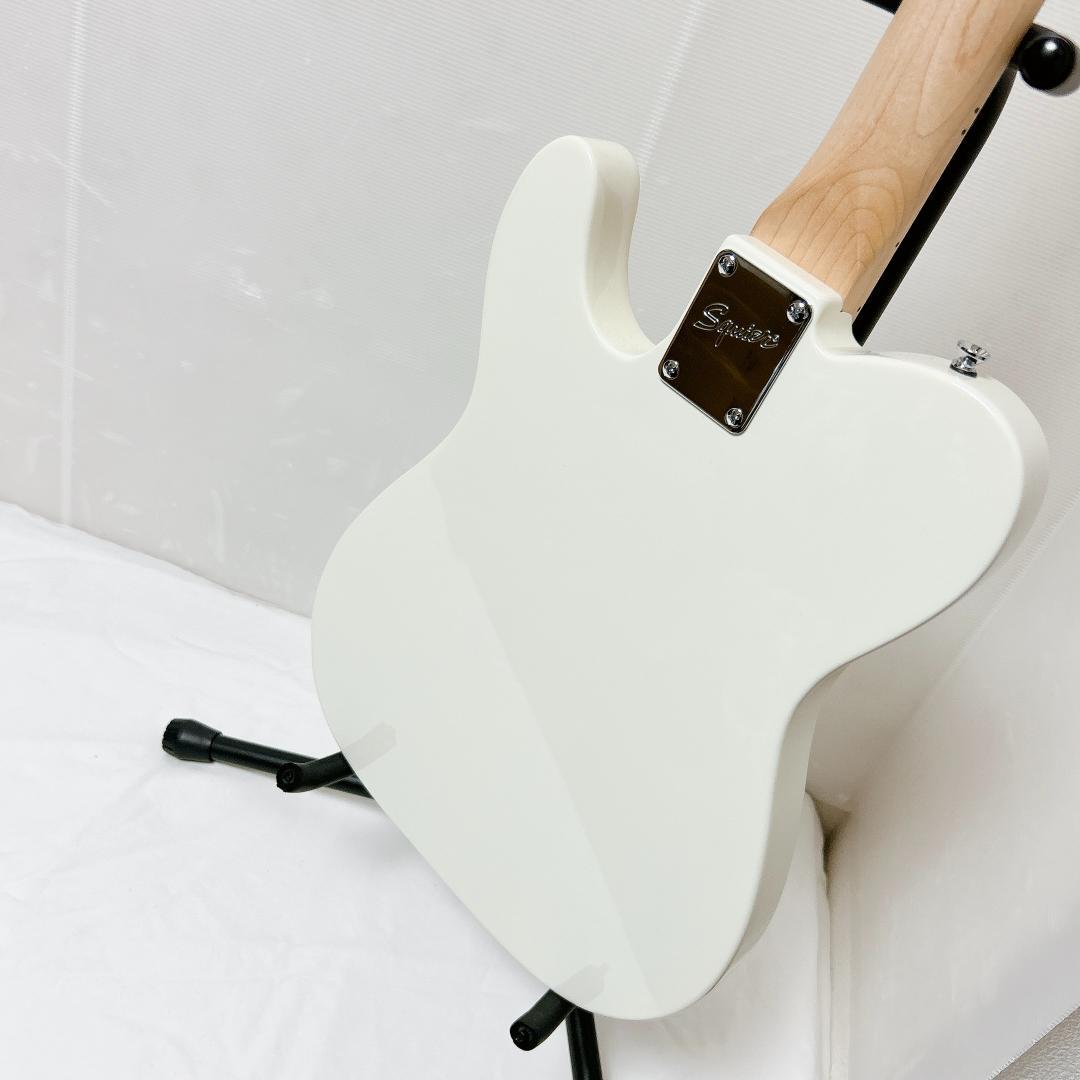 美品 Squier スクワイヤー Telecaster テレキャスター ホワイト