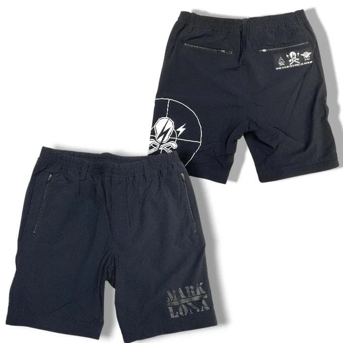 【美品】MARK & LONA ゴルフ 2WAY パンツ ハーフパンツ 50