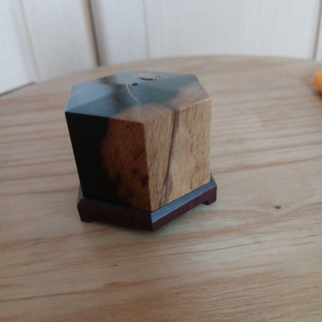 吉田華正　黒柿　鈴虫　香合