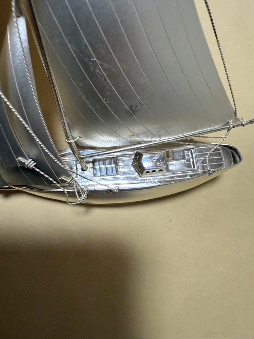 銀985帆船模型 47g