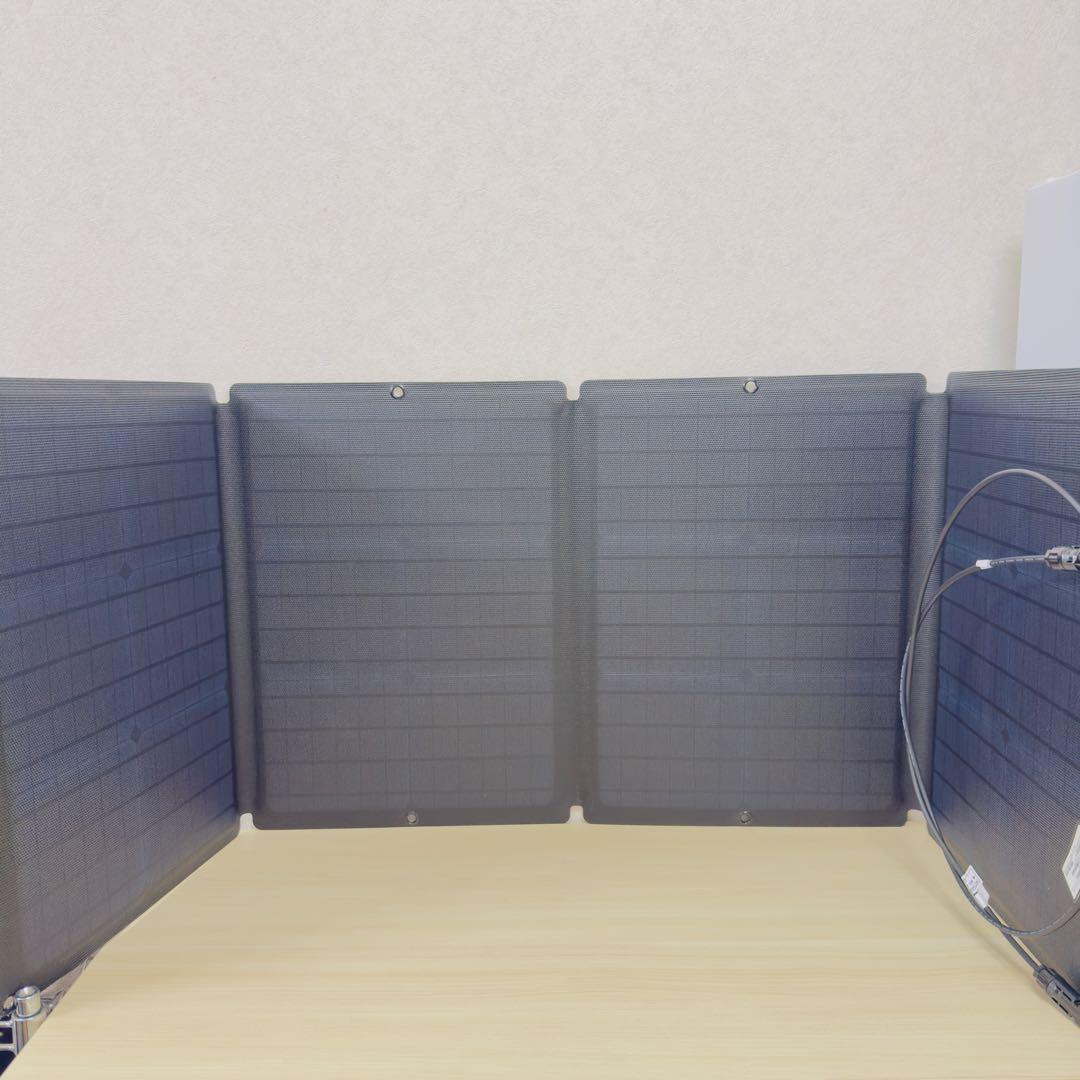 EcoFlow ソーラーパネル110W 折り畳み式 高効率 防災 アウトドア