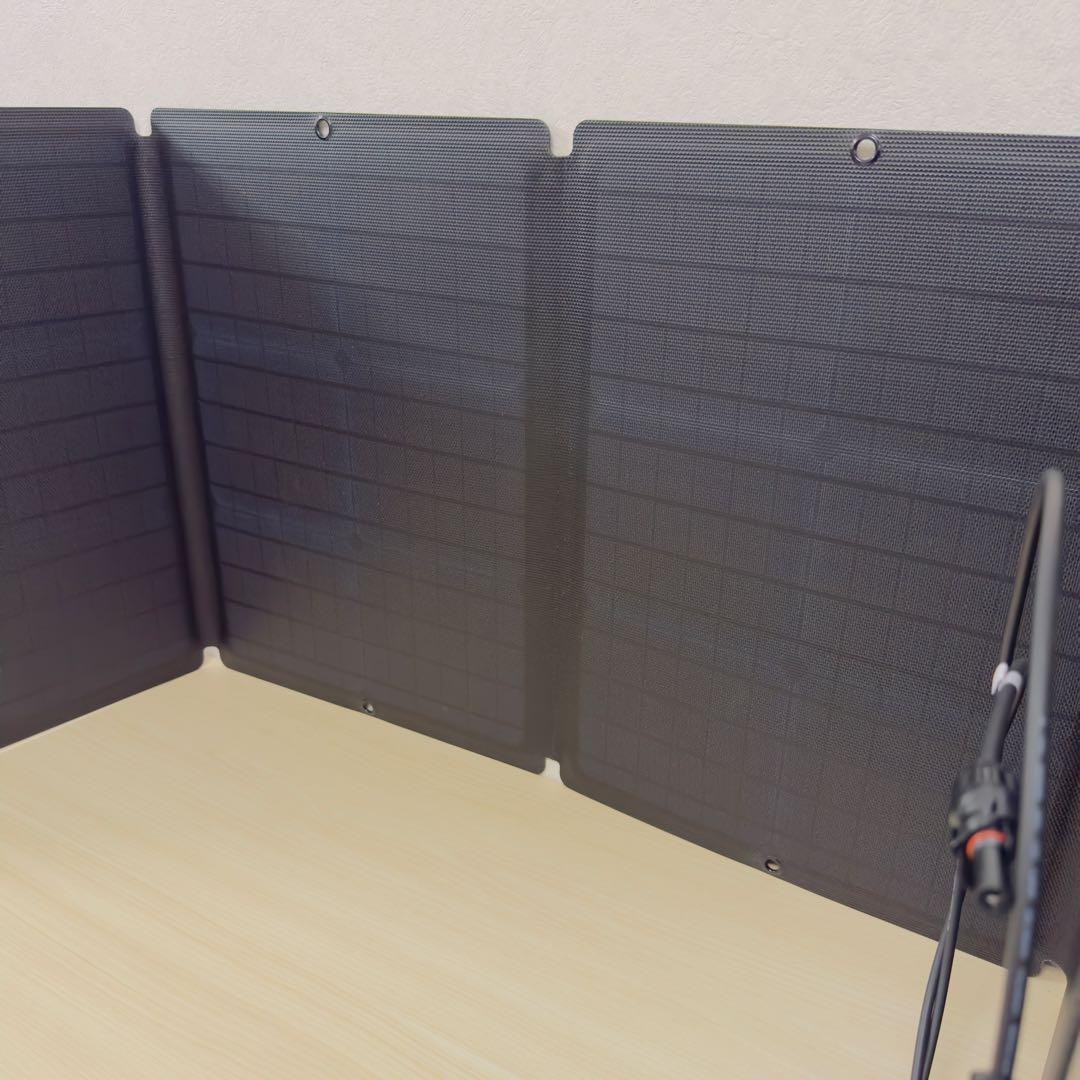 EcoFlow ソーラーパネル110W 折り畳み式 高効率 防災 アウトドア
