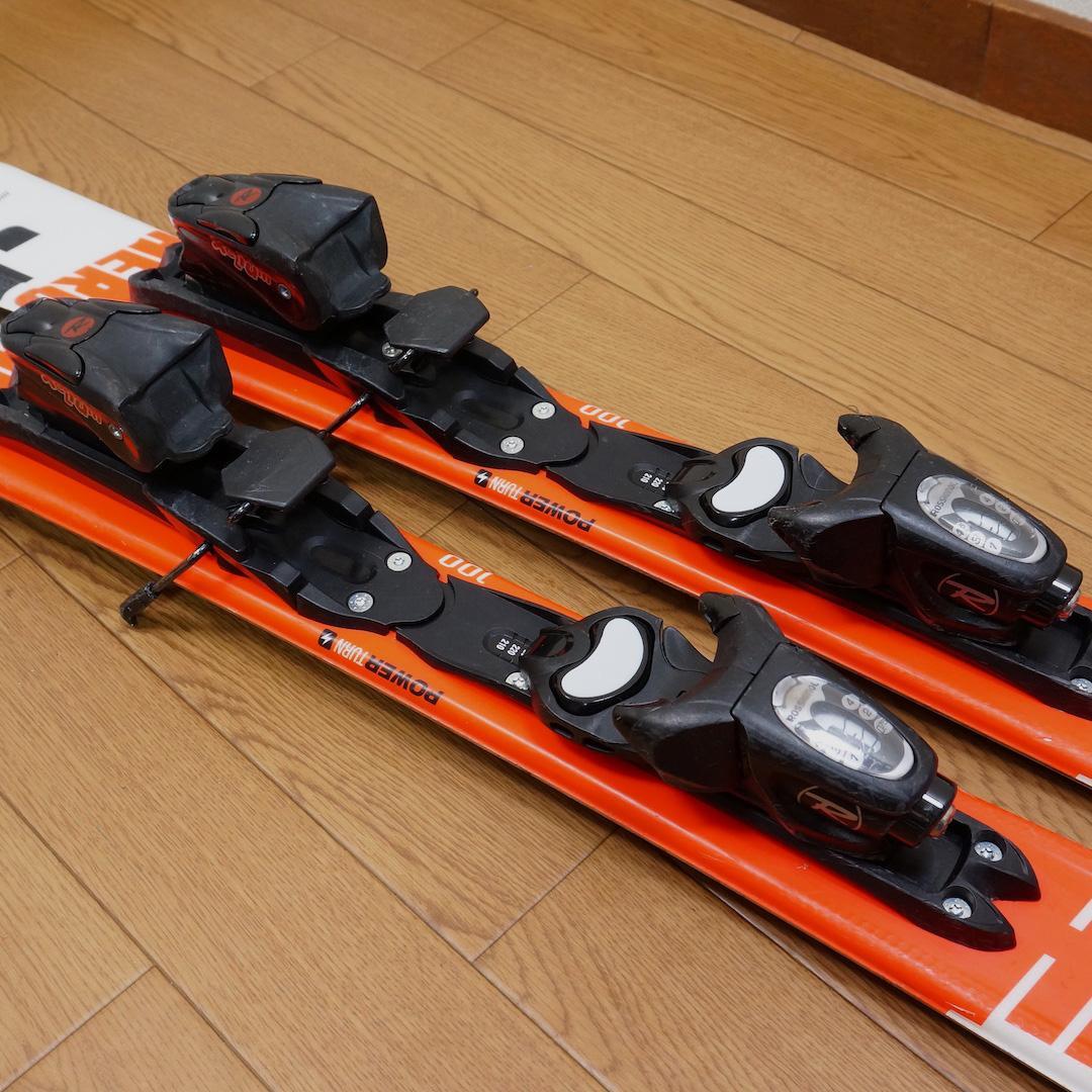 メンテ済 100cm 靴19.5cm ROSSIGNOL スキーセット