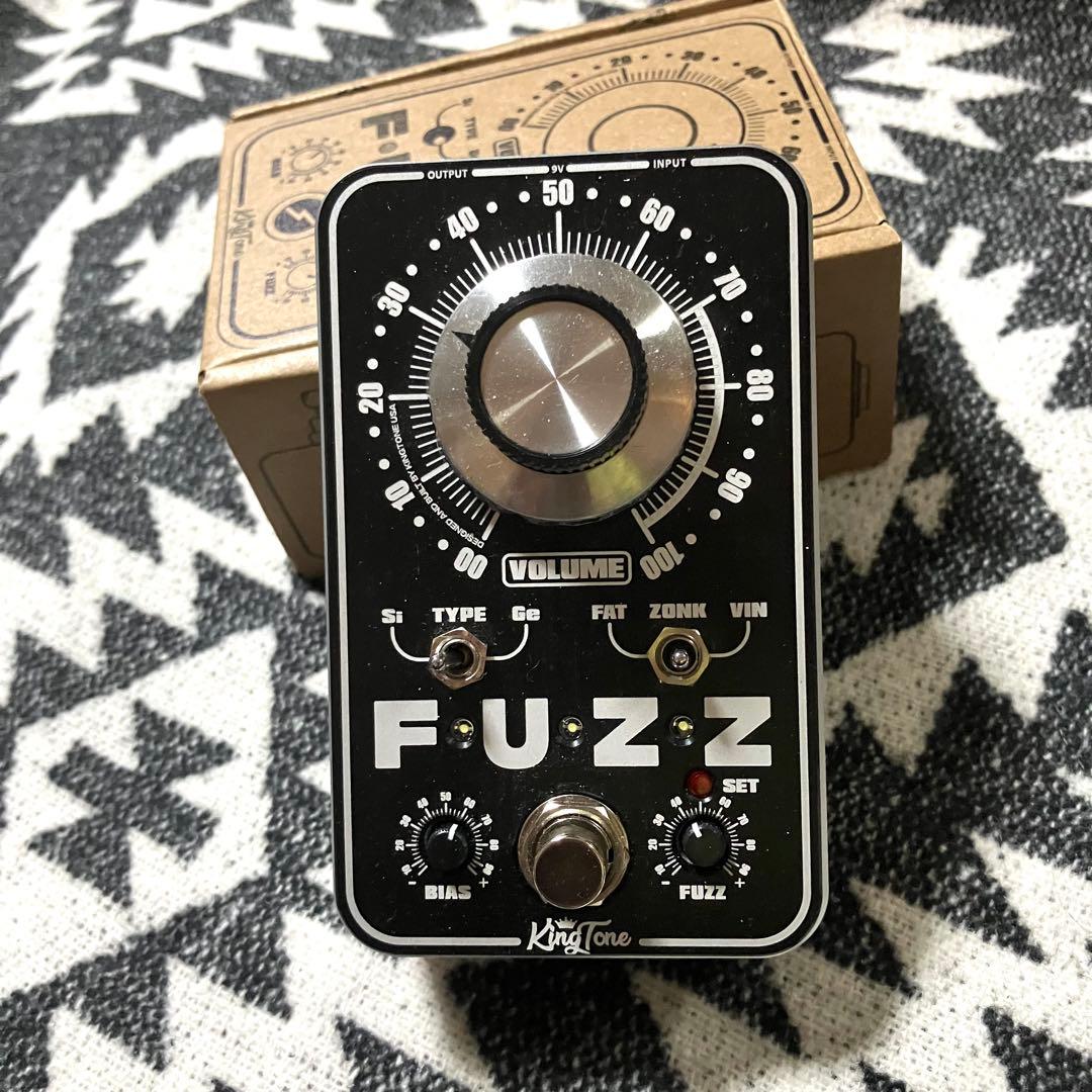 King Tone mini FUZZ V2 ファズ 高級ペダル エフェクター