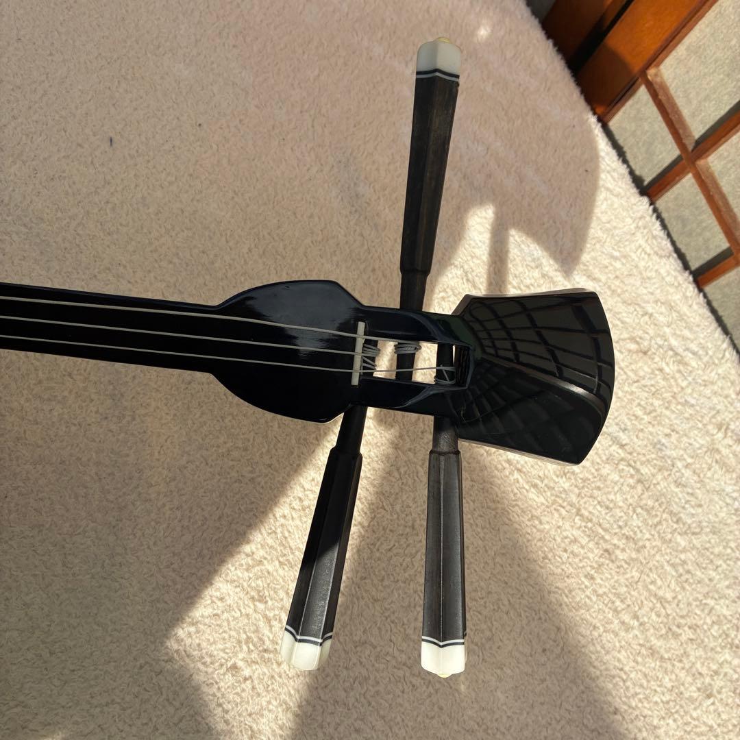 沖縄三線 蛇 脱皮 本革製