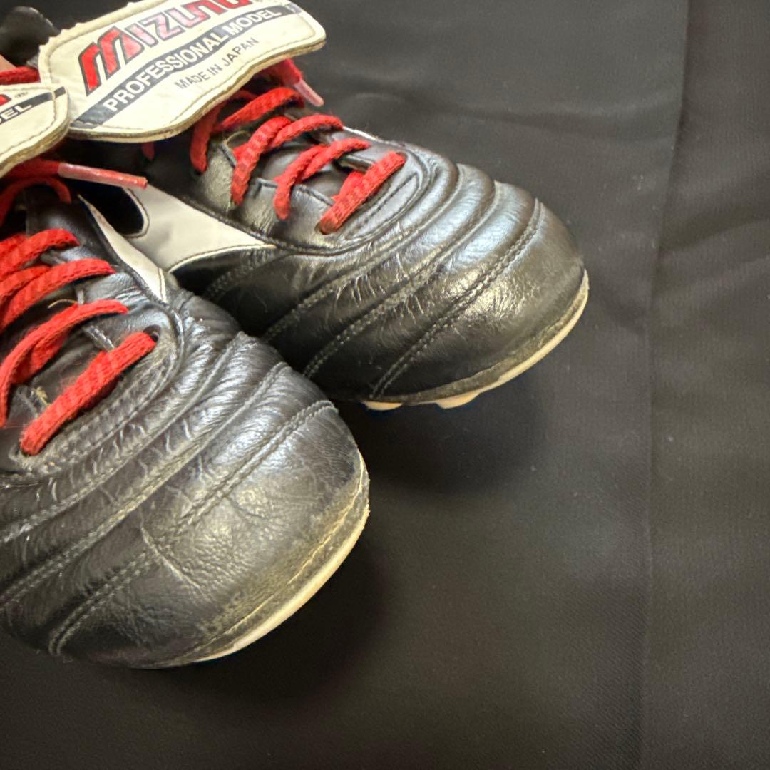 ミズノ　モレリア2 ブラック　23cm