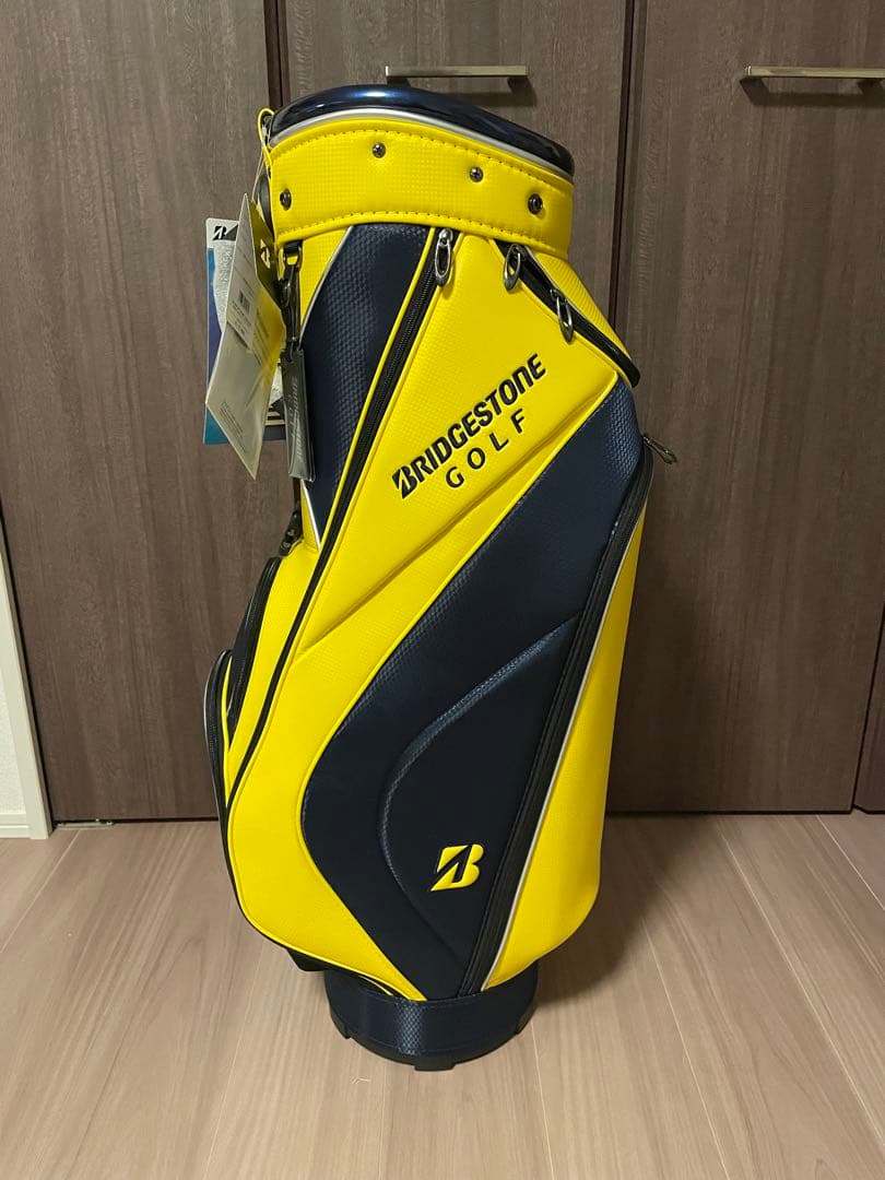 BRIDGESTONE キャディバッグ イエロー