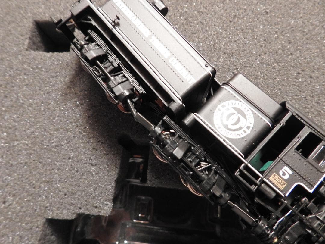 HOゲージ　80トン3トラック シェイ式蒸気機関車(バックマン)