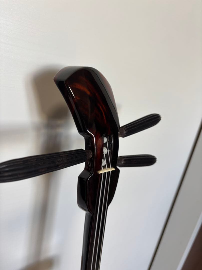 沖縄三線　真嘉比型　重さ測りました。