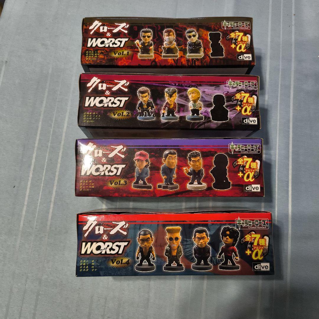 クローズ WORST フィギュアセット vol.1-4