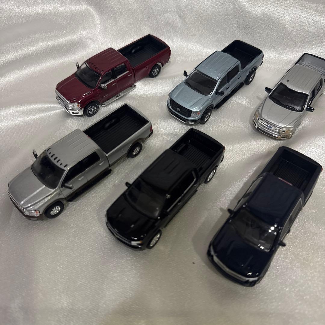 ピックアップトラックミニカー6台セット