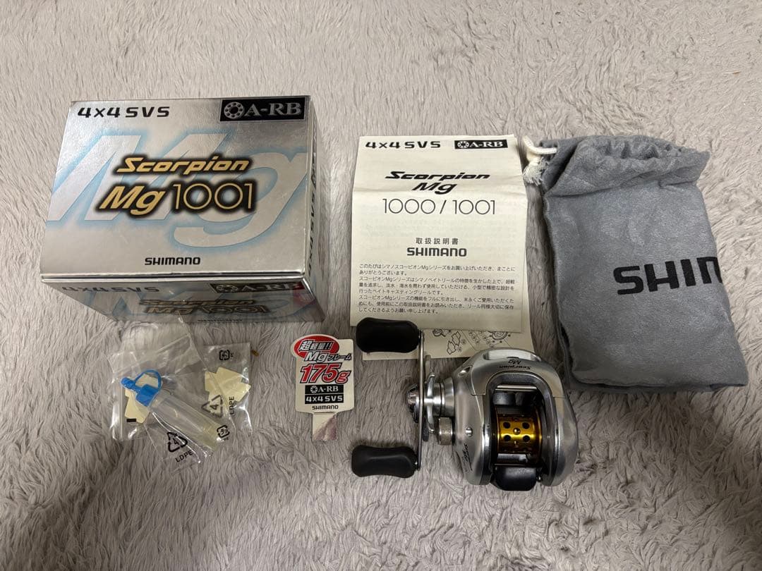 スコーピオンMg1001スピニングリール