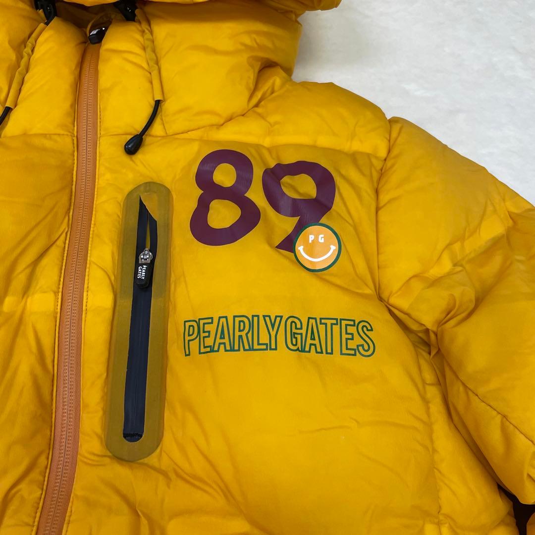 極美品　PEARLY GATES イエローダウンジャケット ダウンコート