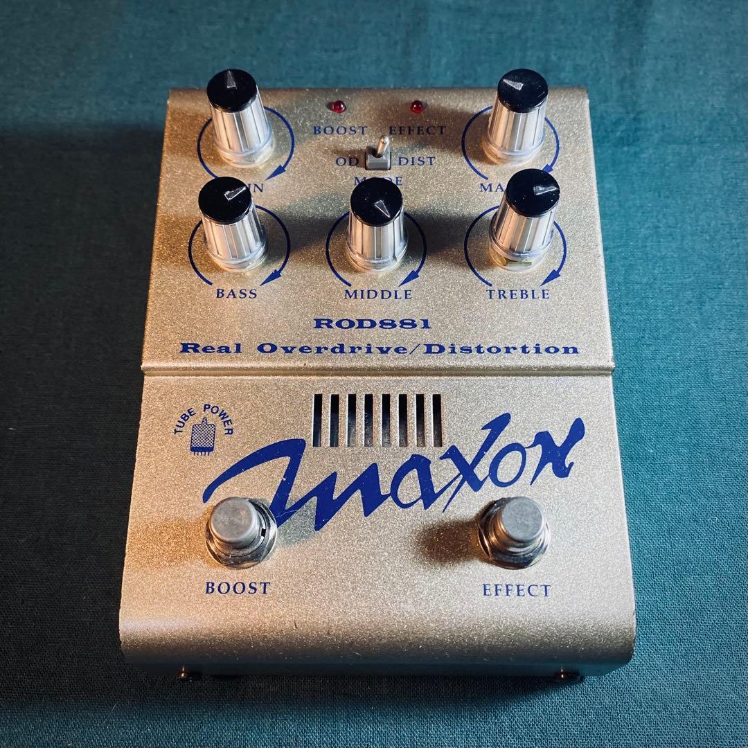 Maxon ROD881 オーバードライブ・ディストーション　専用アダプター付