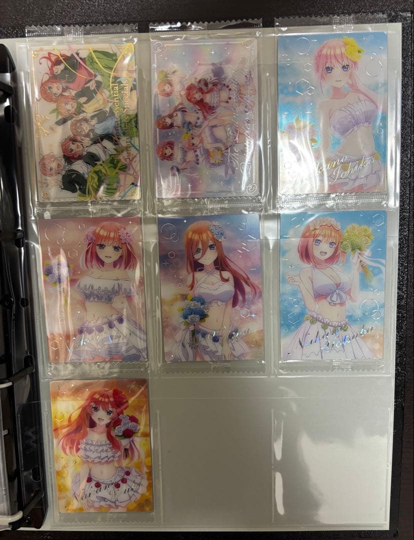 五等分の花嫁ウエハース　過去弾全てフルコンプリート品　未開封品