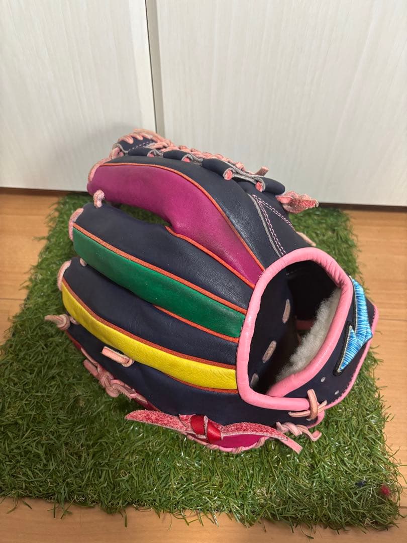 限定品　ミズノ　ダイバーシティブルー　グローバルエリート　内野手　オーダーグラブ