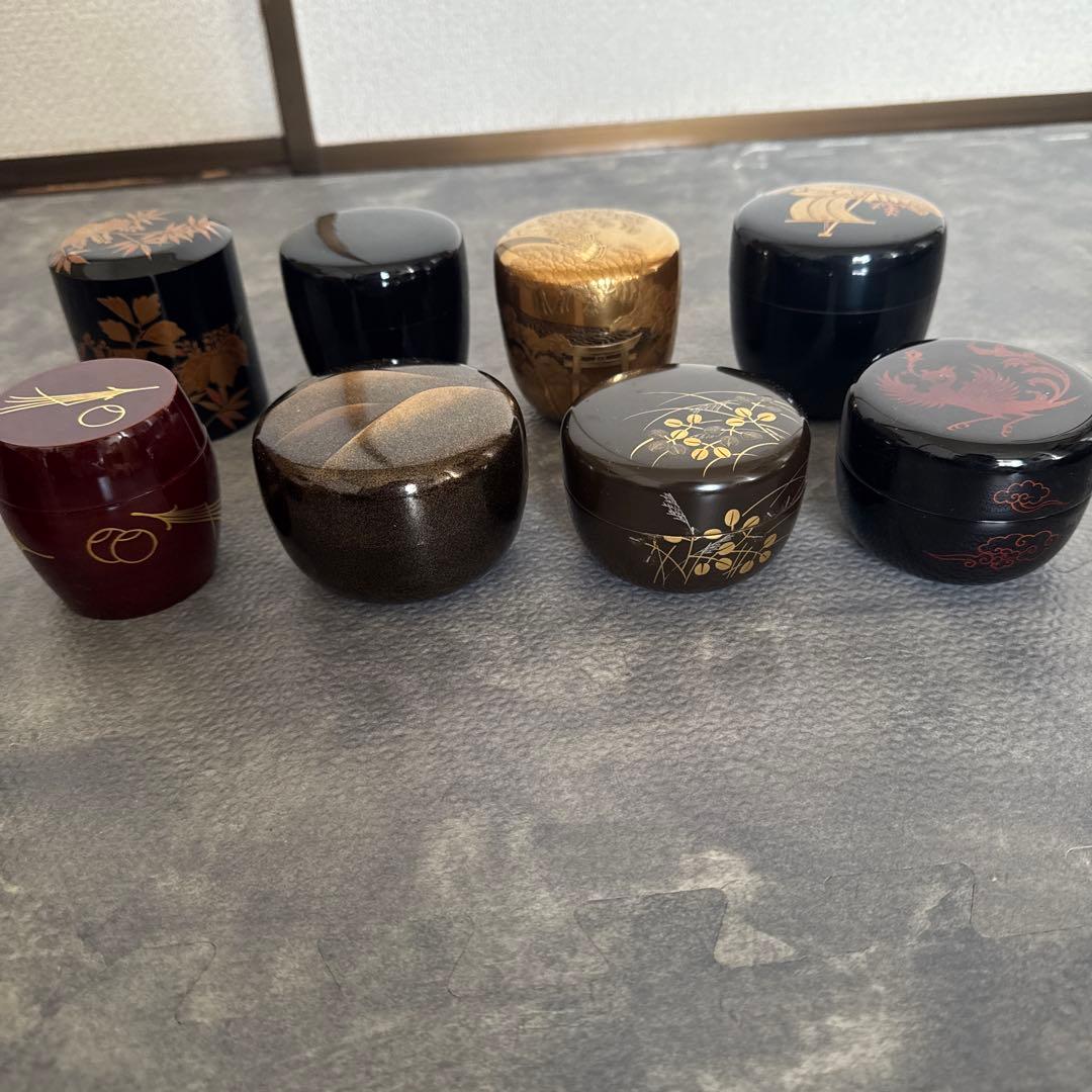 C*I様 茶道具 棗 蒔絵 12点 まとめ売り