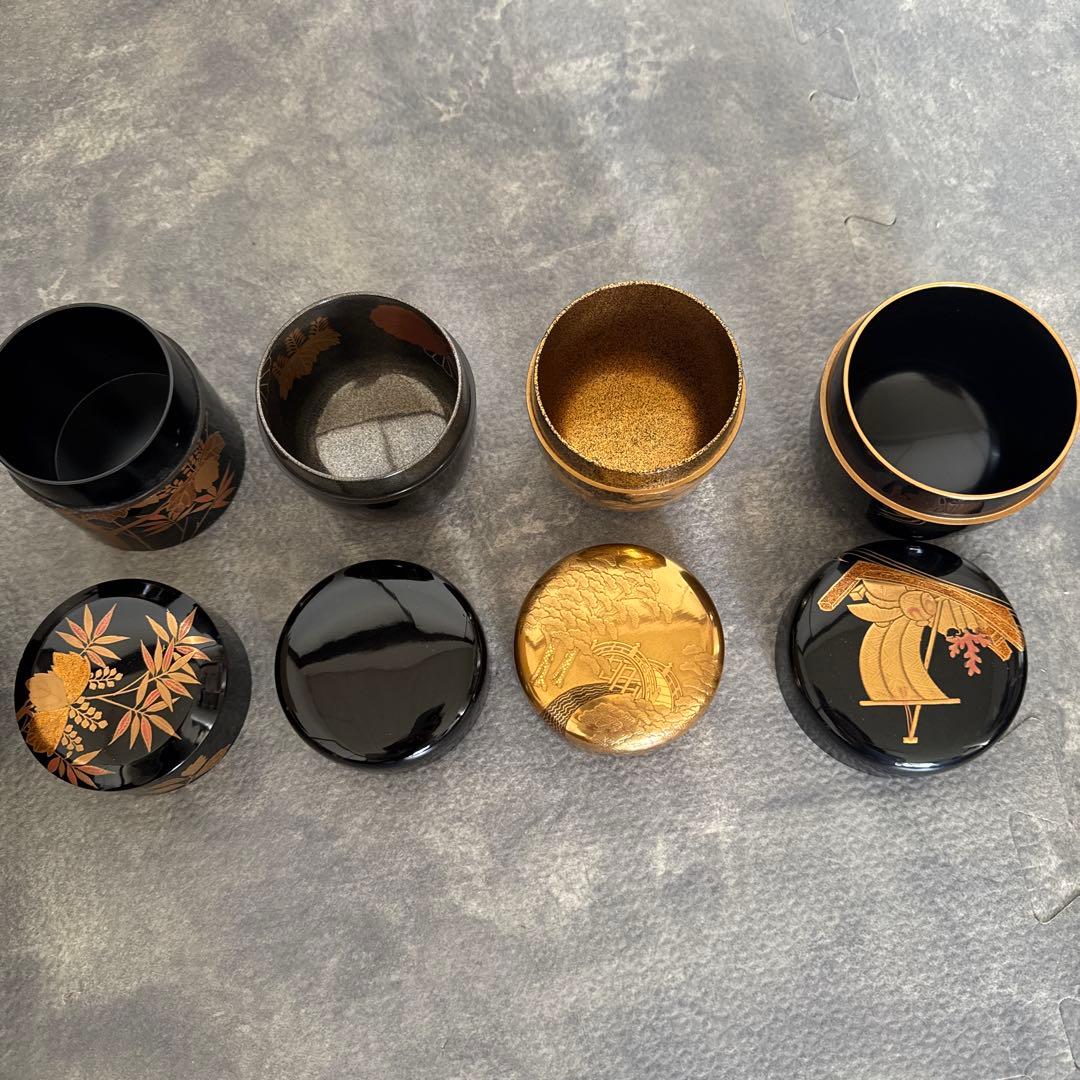 C*I様 茶道具 棗 蒔絵 12点 まとめ売り