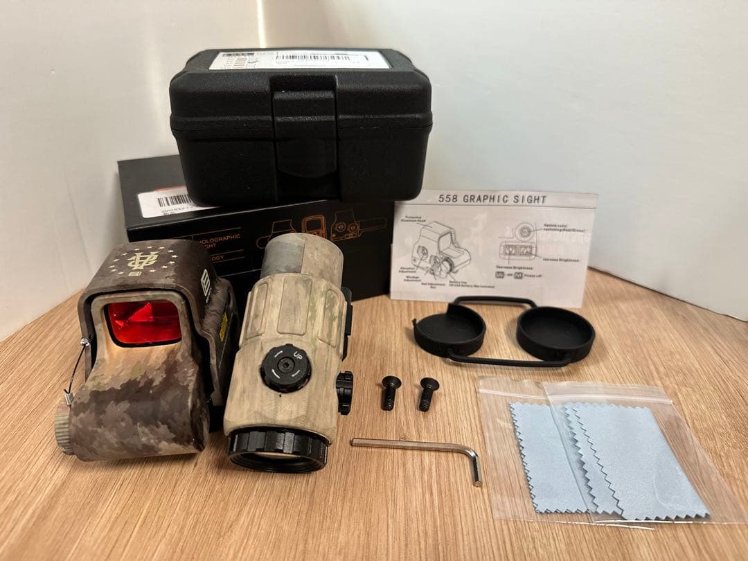 EO-TECH EXPS３DCRタイプホロサイトブースターセット 迷彩