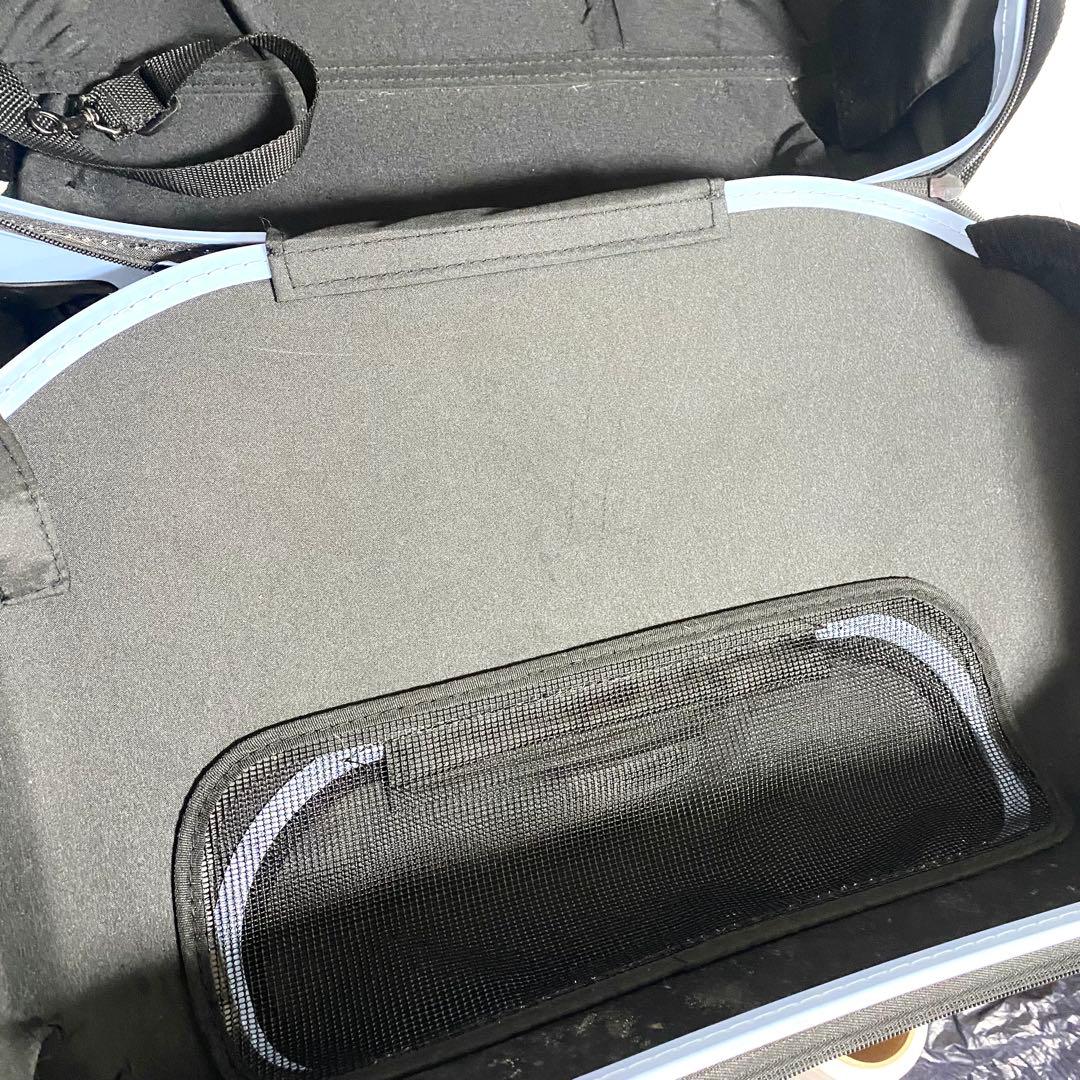 GEX ペット用キャリーバッグ OSOTOキャリーローラー スカイブルー