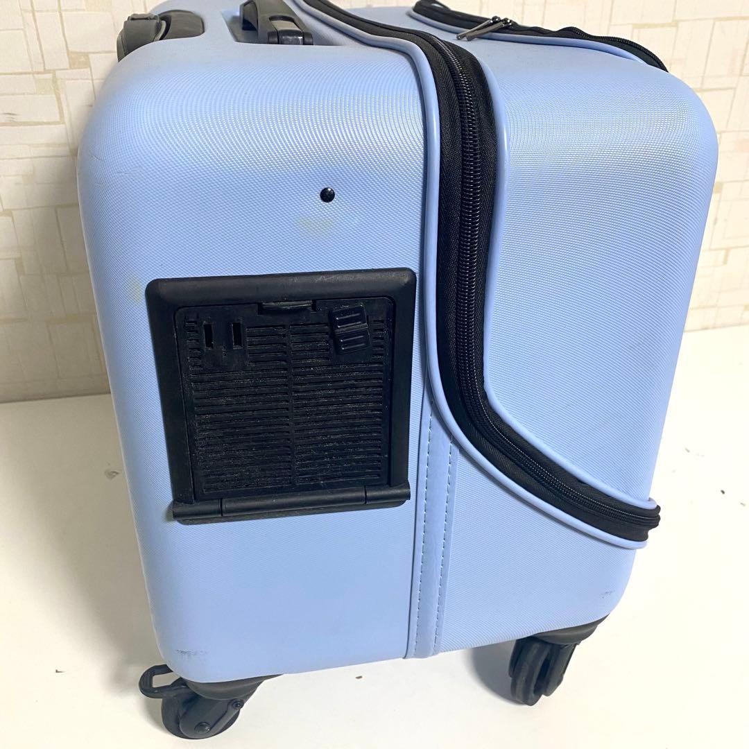 GEX ペット用キャリーバッグ OSOTOキャリーローラー スカイブルー