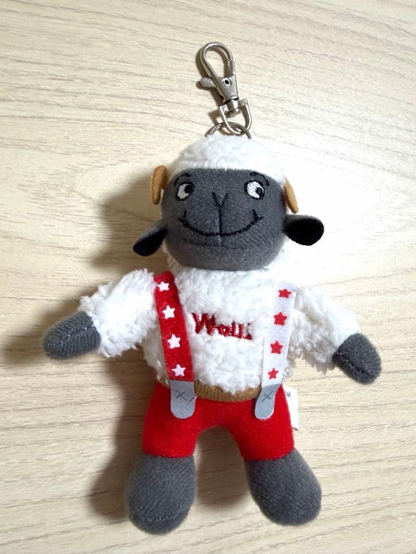 スイス限定 Wolli ぬいぐるみキーチェーン （BTSジョングク愛用）