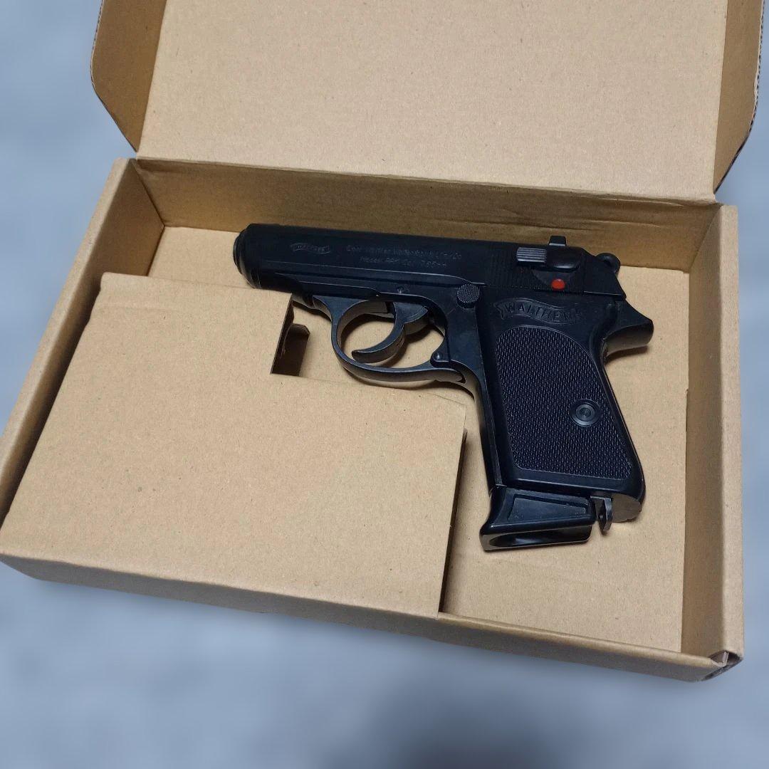 マルシン ワルサーPPK ブラックABS モデルガン 中古