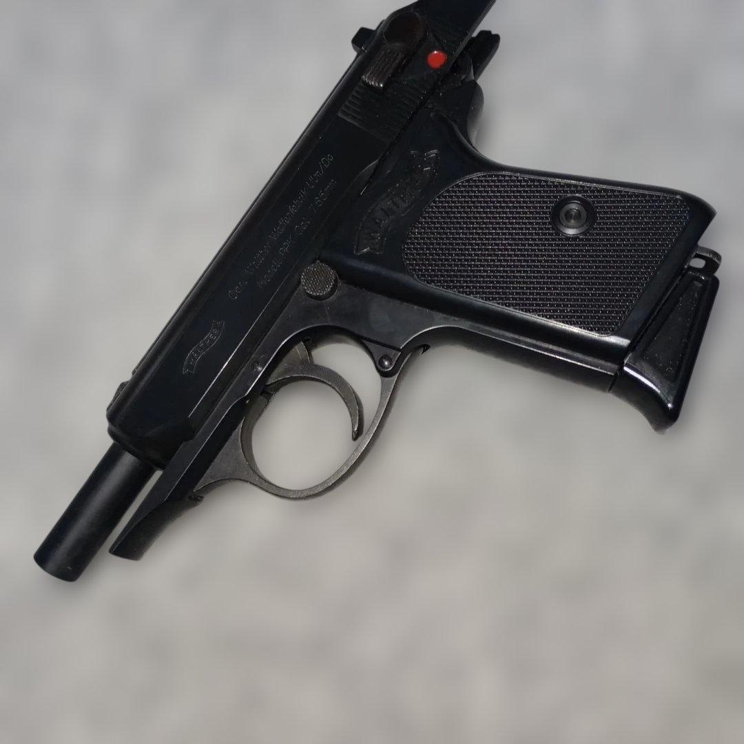 マルシン ワルサーPPK ブラックABS モデルガン 中古
