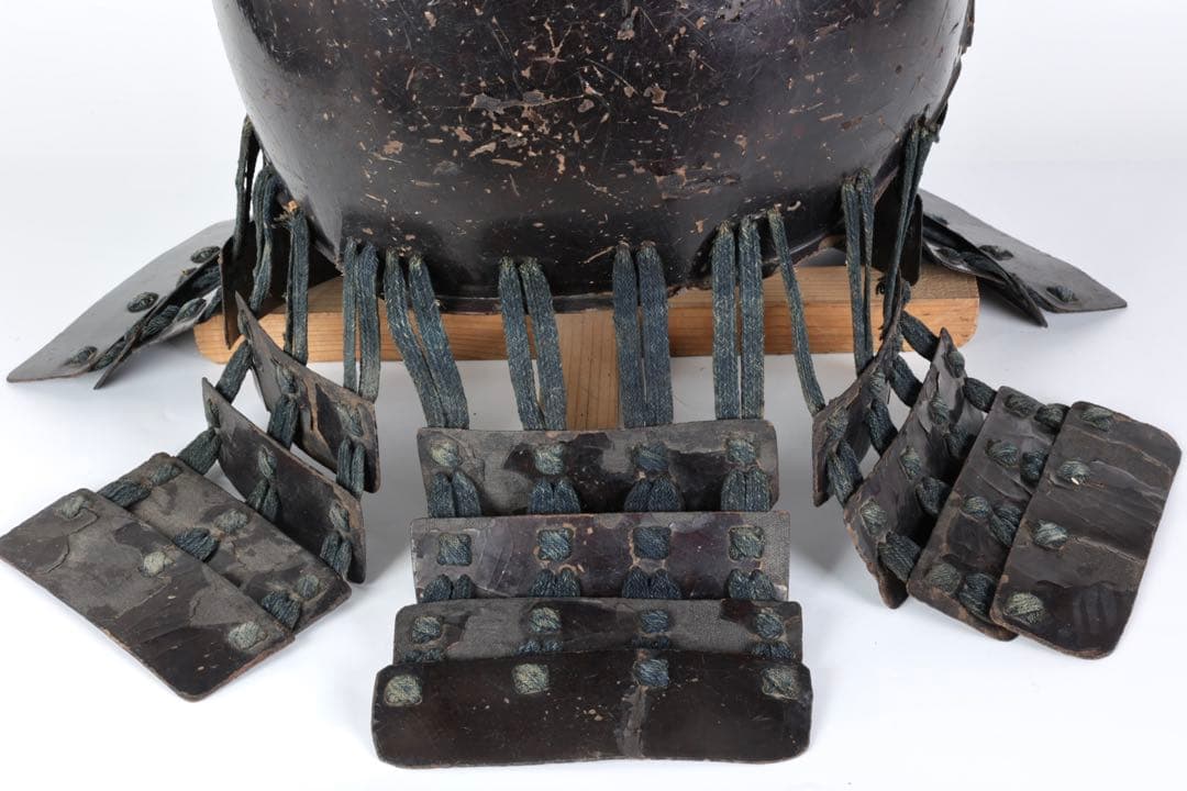 【江戸期】黒漆塗 二枚胴 胴丸 草摺付 時代甲冑 鎧 武具 鎧兜 古美術 骨董品