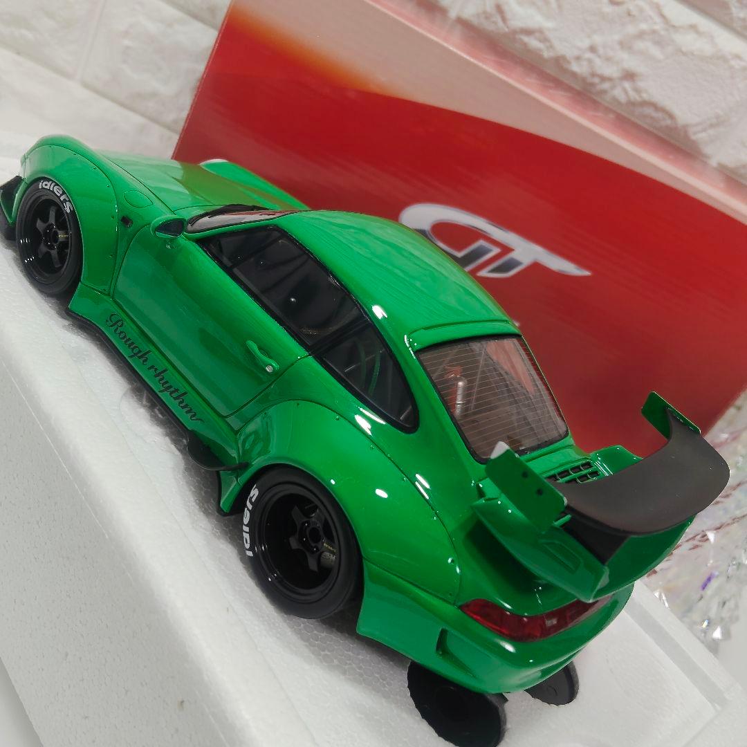 【希少】京商 RWB ポルシェ 993 1/18 2000台限定 グリーン