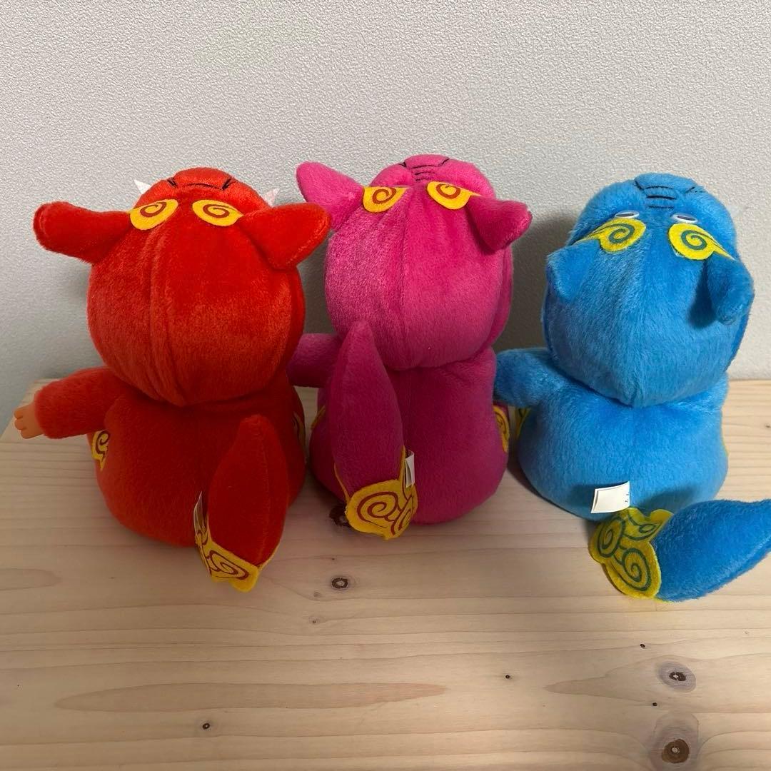 沖縄限定　シーサ　モンチッチ 3体セット