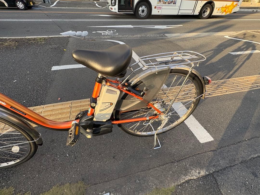 中古Panasonic電動アシスト自転車　13.2Ah3点灯　大阪