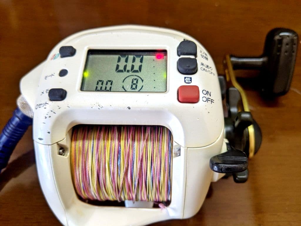 シマノ　電動丸1000EV【電動リール】【純正コード付】【軽メンテ・動作確認済】