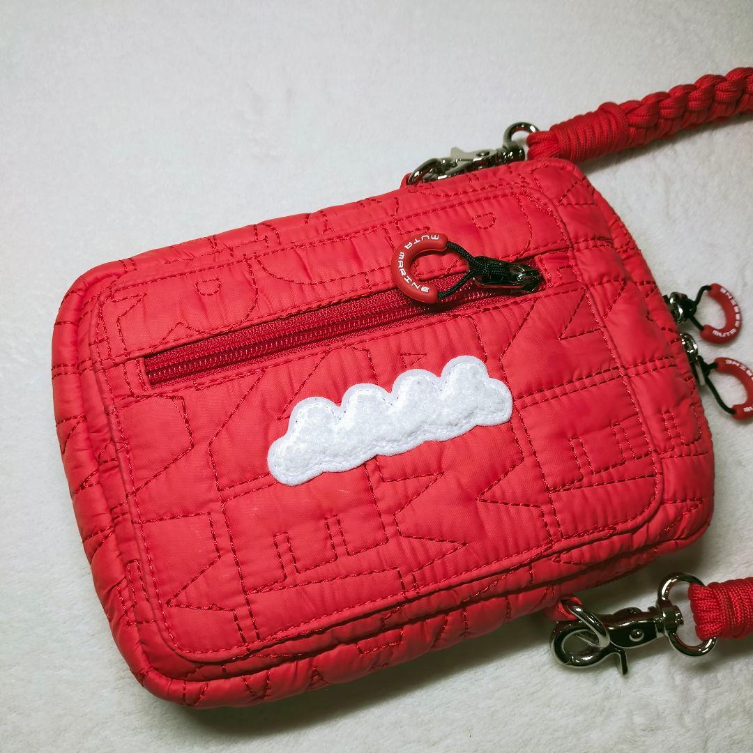 muta MARINE ムータマリン ショルダーバッグ キルティング ミニポーチ